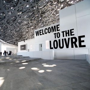 Book Car Van SUV or Bus for trip to Abu Dhabi Museum UAE