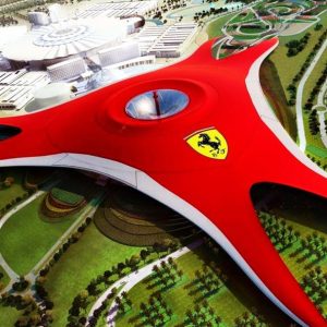 Trip to Ferrari World Abu Dhabi UAE - Rent a Car with Driver Dubai Abu Dhabi