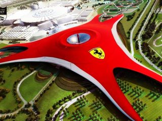 Trip to Ferrari World Abu Dhabi