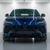 Lamborghini URUS SUV Blue for Rent in Dubai Sharjah Abu Dhabi UAE for Hour Daily Price Charges