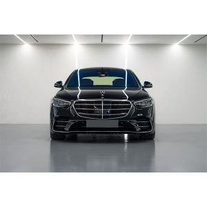 Rent Luxury Car Mercedes S Class 2022 Black with Driver in Dubai Abu Dhabi UAE at Cheap Price