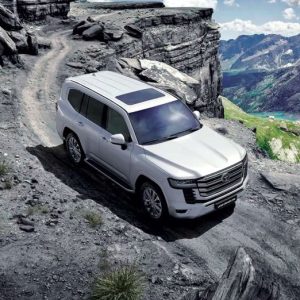 Rent Toyota Land Cruiser LC 300 with Driver in Dubai Abu Dhabi Sharjah UAE