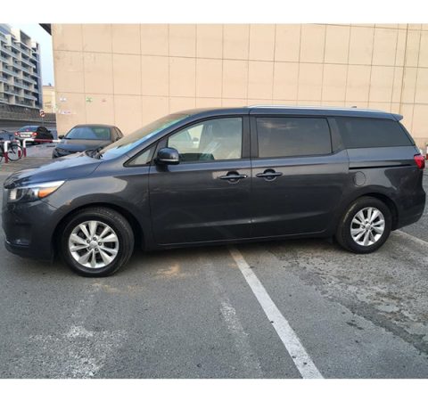 Rent KIA Sedona Van 7 Seater in Dubai Abu Dhabi Sharjah Ajman UAE