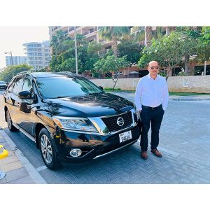 Rent Nissan Path Finder SUV 7 Seater in Dubai Abu Dhabi Sharjah Ajman UAE