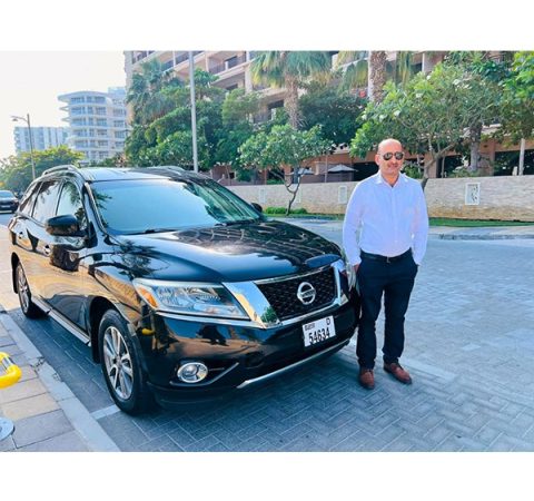 Rent Nissan Path Finder SUV 7 Seater in Dubai Abu Dhabi Sharjah Ajman UAE