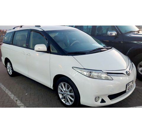 Rent Toyota Previa Van in Dubai Abu Dhabi Sharjah Ajman UAE