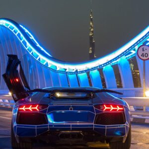 Luxury Car Rental with Driver for Aiport Transfer Pick up and Drop off in Dubai UAE