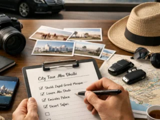City Tour Abu Dhabi Checklist